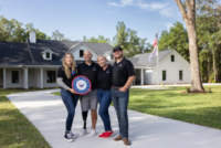 U.S. Army First Sergeant John Borders and family