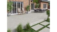 outdoor gray porcelain tile