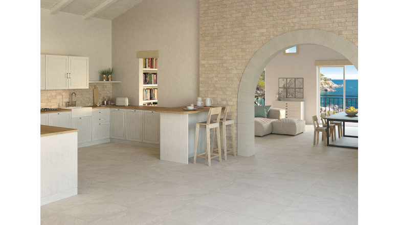 The Timeless Beauty Of Natural Stone Meets Porcelain Stoneware’s 