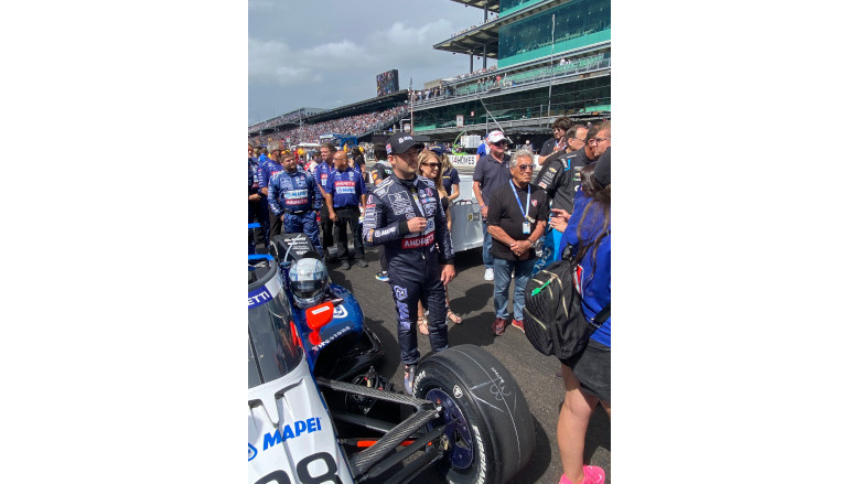 mapei with marco and mario andretti