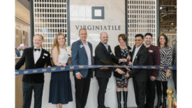 Virginia Tile team at grand opening