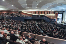 Audience at session during Cersaie 