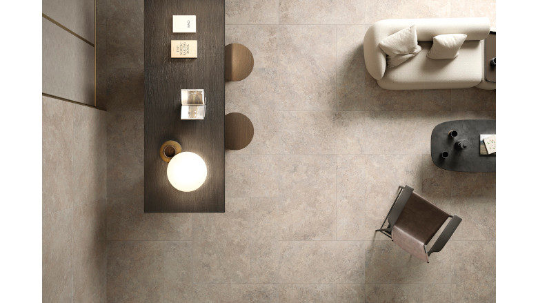 beige pebble look floor tile