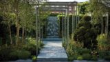 Burlington Broughton Moor slate Boodles National Gallery Garden design