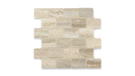 sample of beige brick mosaic tile