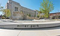 Regional sandstone at Miller Park in Chattanooga, TN 