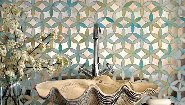 decorative glass tile