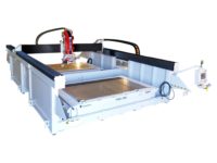 SW July 2021 Machine of the Month: SABERjet™ XP 5-Axis CNC Sawjet feature photo