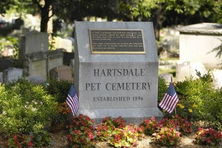 Beloved pet headstone