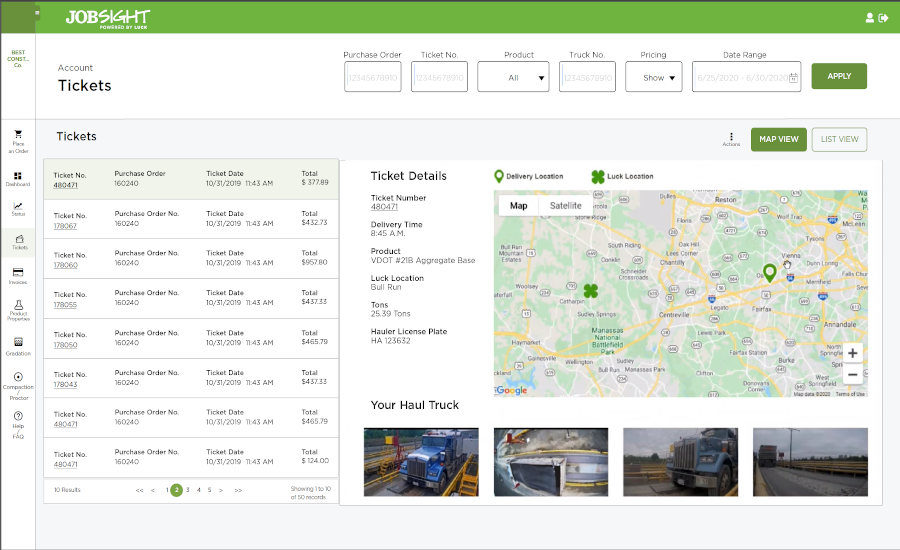 Luck Stone Launches Jobsight For 24 7 Access To Products And Services Innovative Digital Platform Transforms How Customers Place Orders Track Projects And Manage Accounts 10 01 Stone World